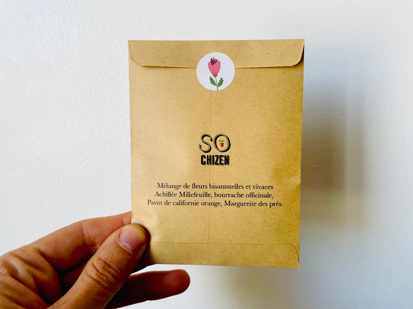 Sachet de graines personnalisé – Un cadeau qui fleurit avec le temps 🌸