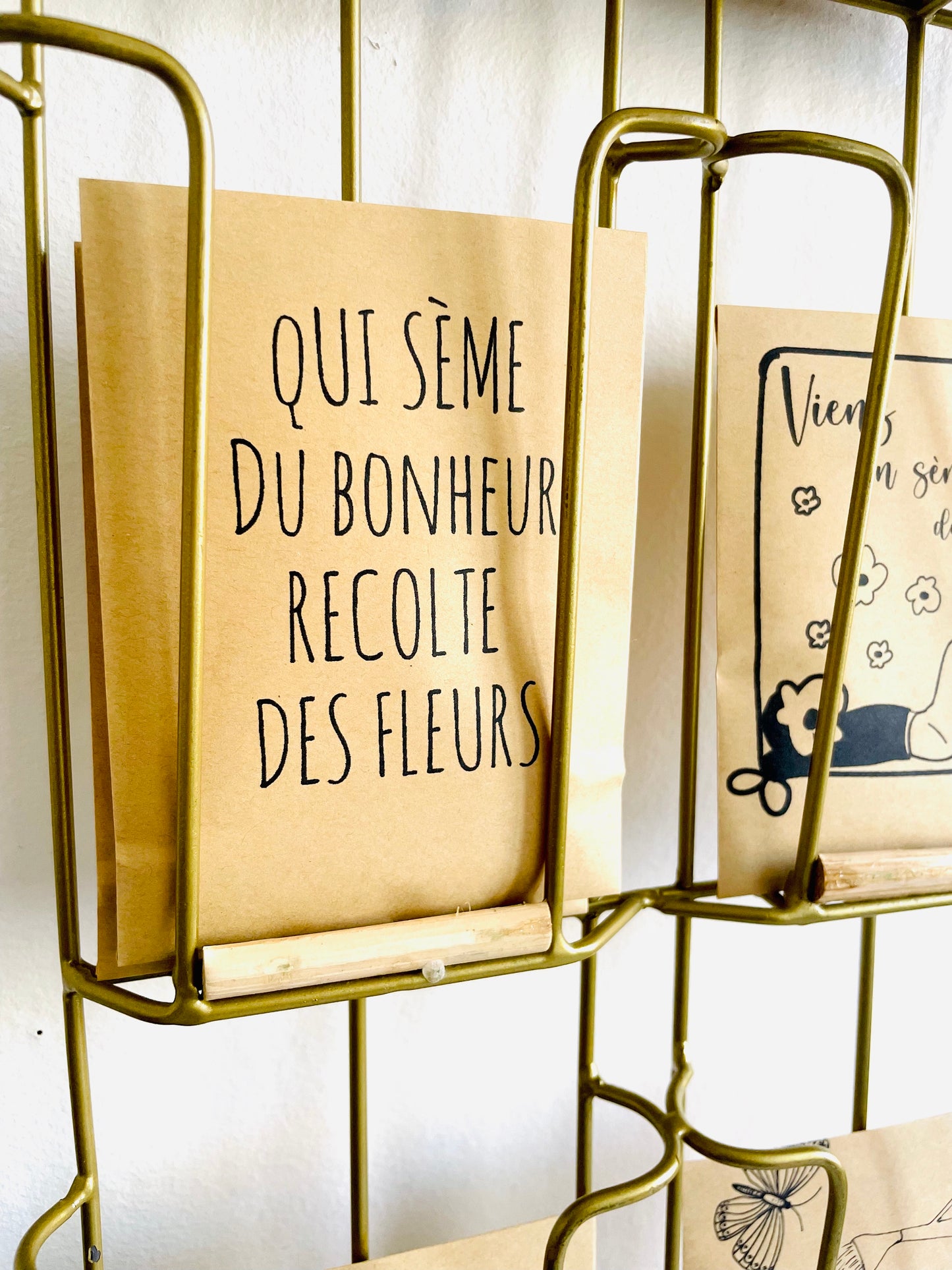 Sachet de graines personnalisé – Un cadeau qui fleurit avec le temps 🌸