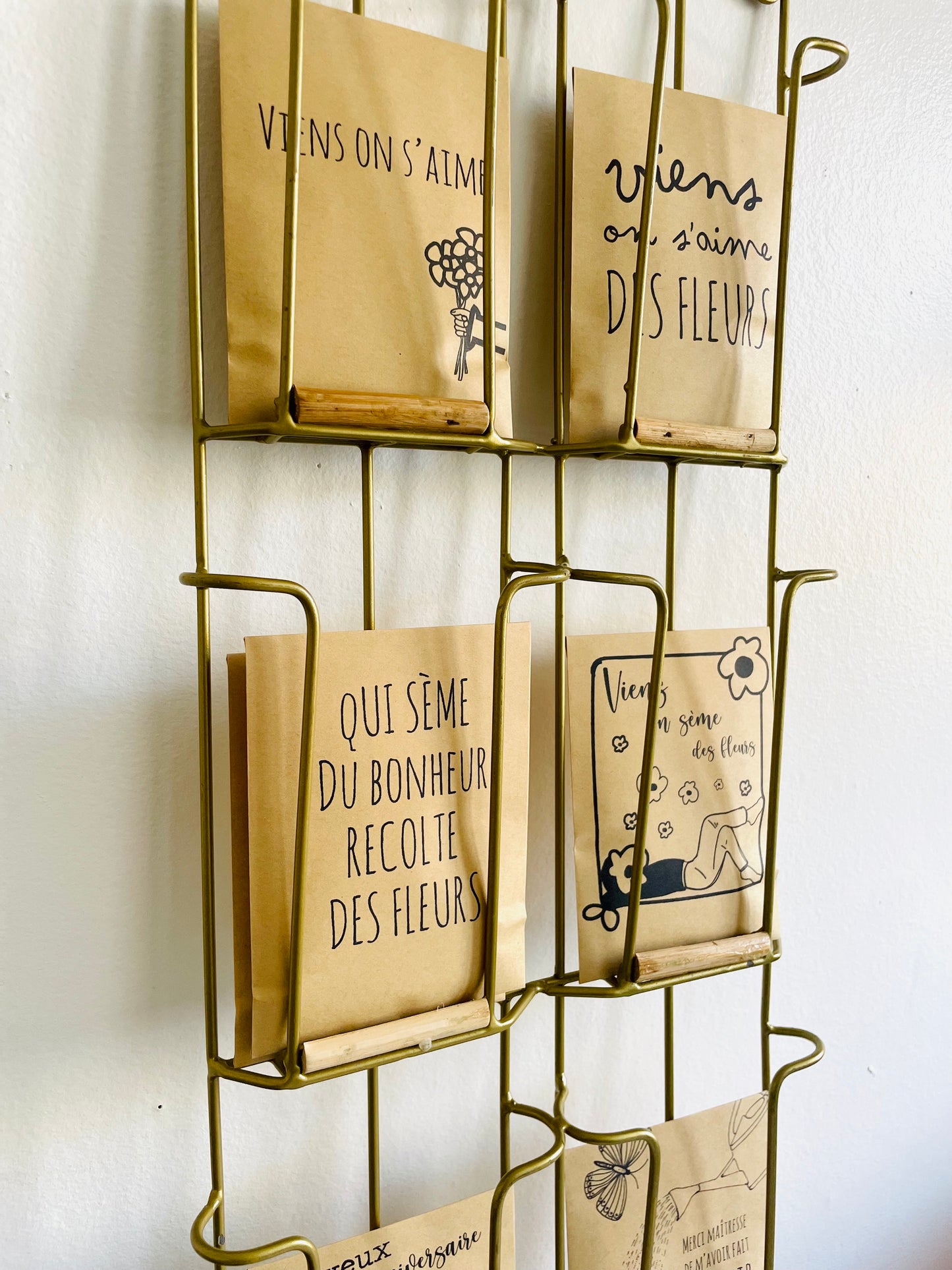 Sachet de graines personnalisé – Un cadeau qui fleurit avec le temps 🌸