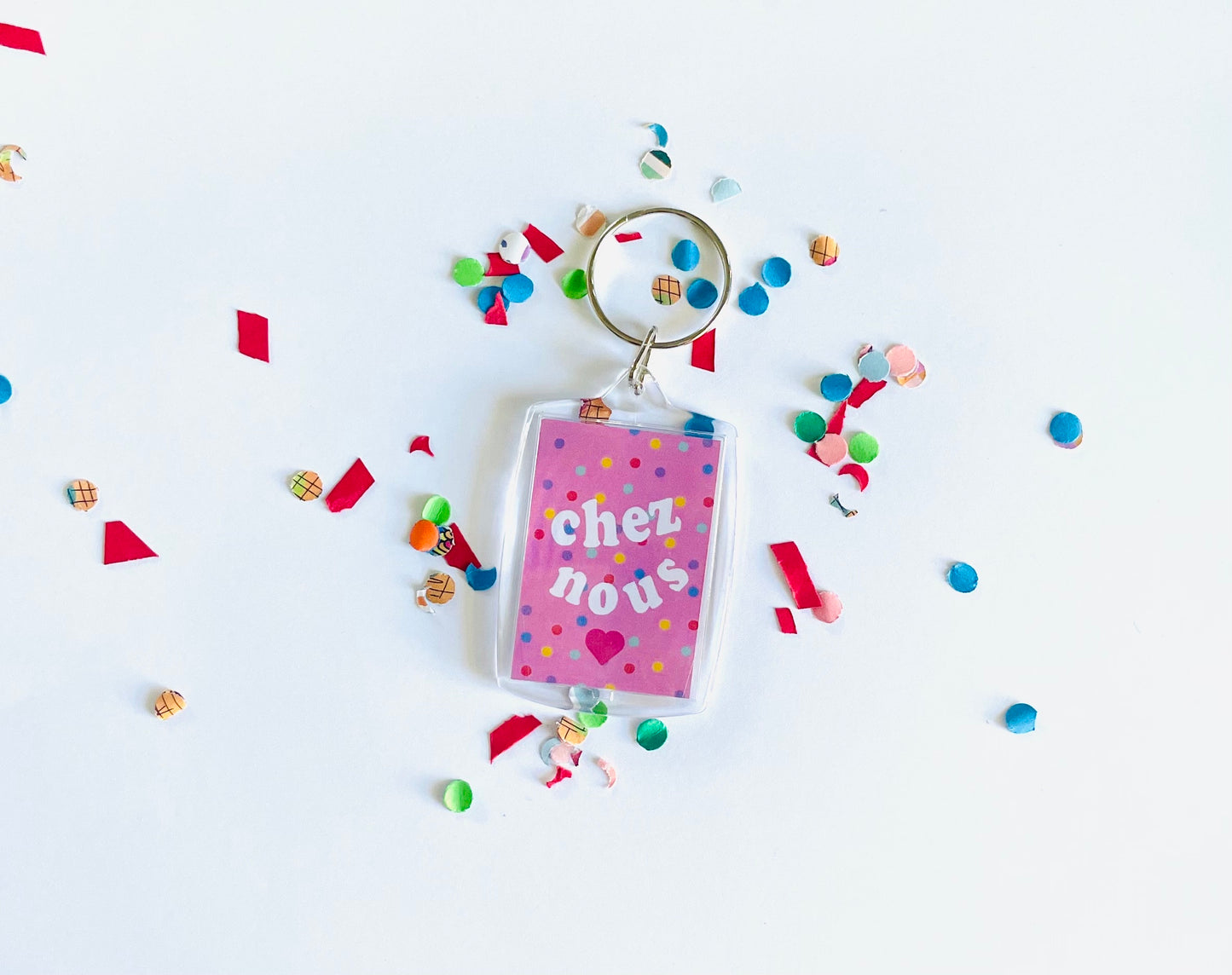 Porte-clés personnalisé pour un emmenagement