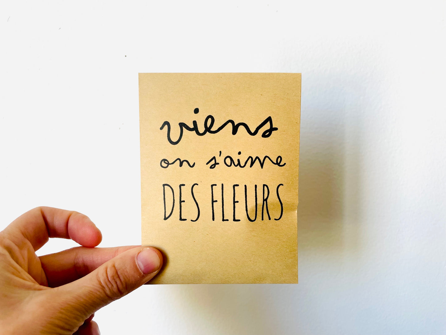 Sachet de graines personnalisé – Un cadeau qui fleurit avec le temps 🌸